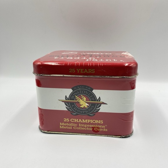 Other - NASCAR Winston Cup 25 Champions Metallic Impressions Metal Collector Cards‎ NIB